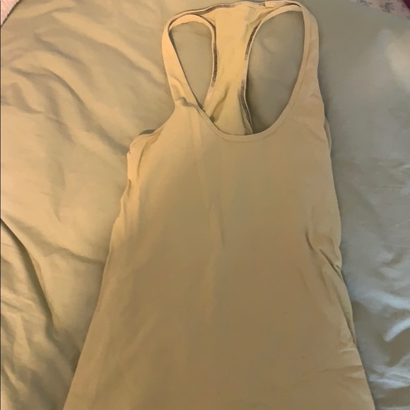 Yellow Lululemon Racerback - Picture 1 of 2